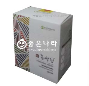 [동방침]일회용침(스프링)-100쌈(1,000pcs)